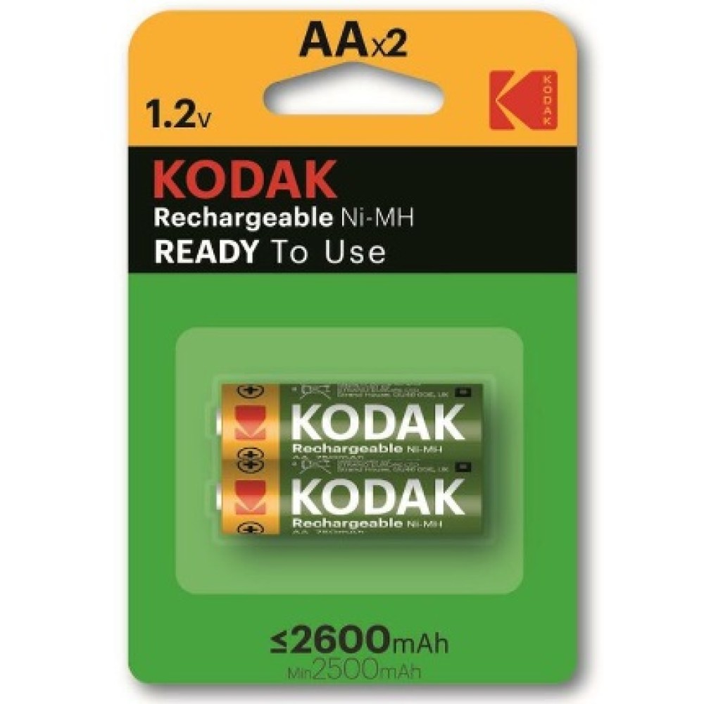 Pilas Kodak Recargable AA LR6