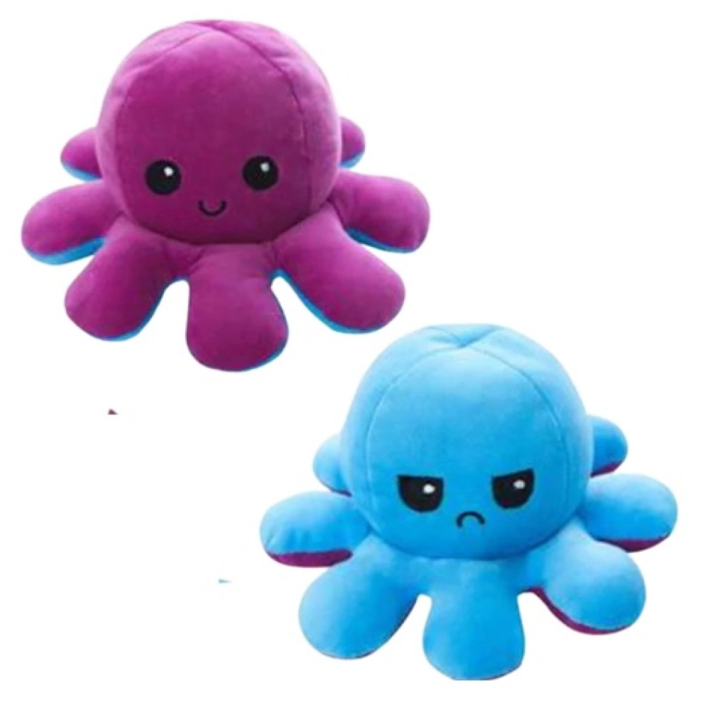 Peluche Pulpo reversible