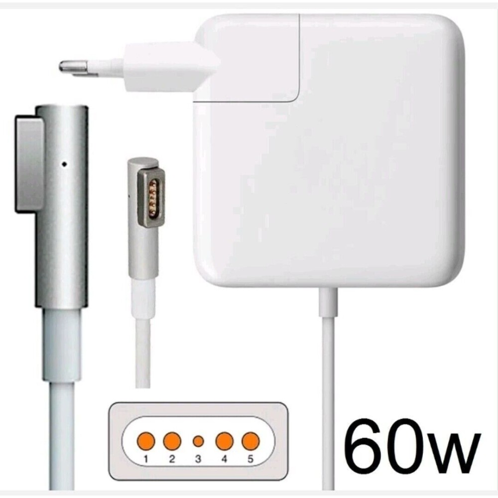 Cargador Macbook L-TIP Estrecho 16.5V 3.65a 60W