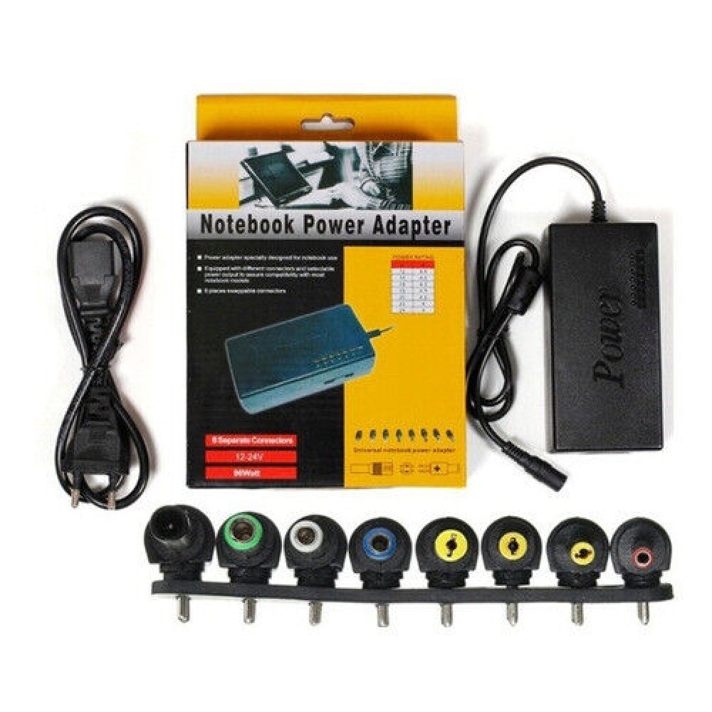 Cargador Universal POWER PORTÁTIL100W 12-24V 8 Clavijas Cargador Universal POWER PORTÁTIL100W 12-24V 8 Clavijas