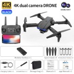 Dron K3 Dual Camara 2 baterias Negro